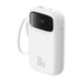 Baseus QPow 2 10000mAh 30W powerbank (white) - Powerbanks<<<GSM