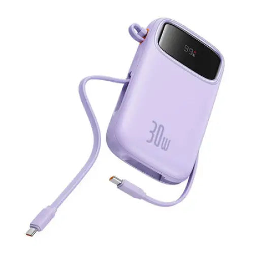 Baseus QPow 2 20000mAh 30W 2xUSB-C powerbank (purple) - Powerbanks<<<GSM Accessories<<<InnproXML&&&Power