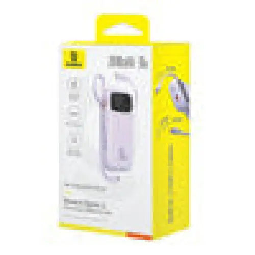 Baseus QPow 2 20000mAh 30W 2xUSB-C powerbank (purple) - Powerbanks<<<GSM Accessories<<<InnproXML&&&Power