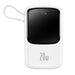 Baseus Qpow Digital Display Power Bank with Fast Charging 10000mAh 20W QC/PD/SCP/FCP with Built-in Lightning Cable