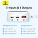 Baseus Qpow Pro+ 20000mAh 22.5W powerbank with built-in USB-C cable and display - white - Powerbanks<<<HurtelXML