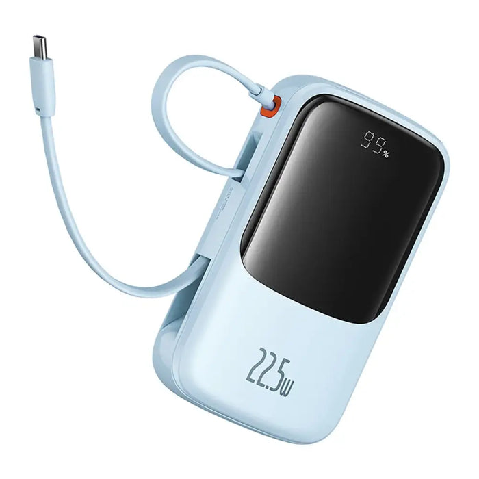 Baseus Qpow Pro+ 22.5W 10000mAh USB-C Power Bank - Blue - Powerbanks<<<HurtelXML