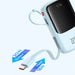 Baseus Qpow Pro+ 22.5W 10000mAh USB-C Power Bank - Blue - Powerbanks<<<HurtelXML