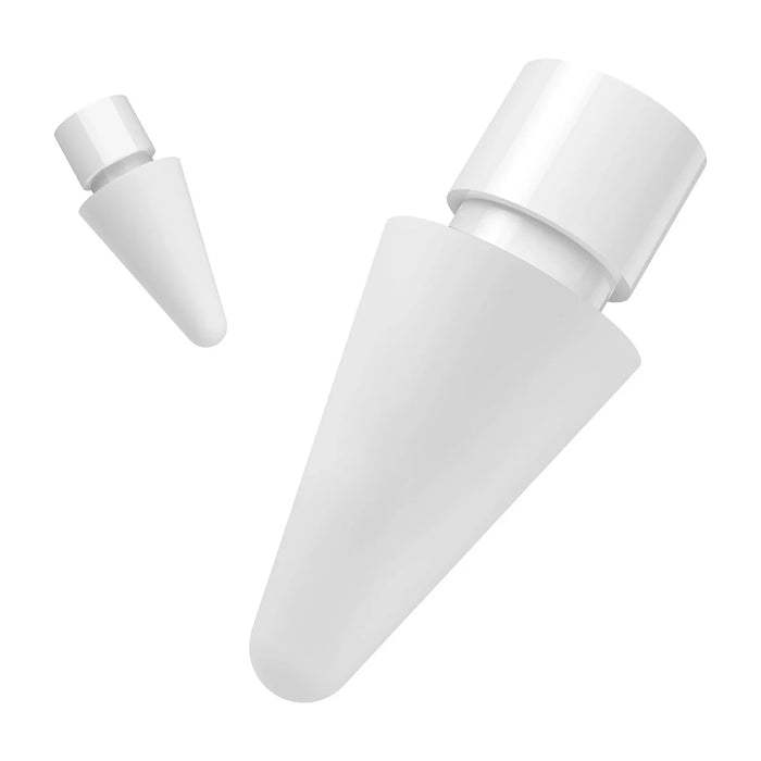 Baseus replaceable silicone tips for a stylus 12pcs. white (soft) - Cell phone stylus