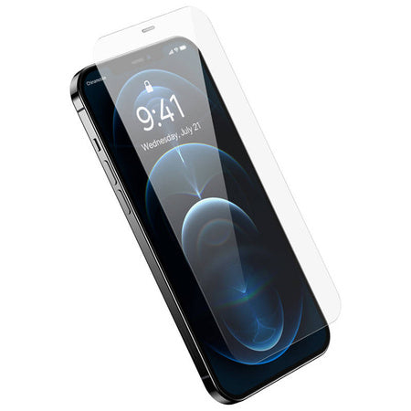 Baseus Schott HD Tempered Glass with dust filter 0.3mm for iPhone 12 Pro Max - For smartphones<<<Tempered glass