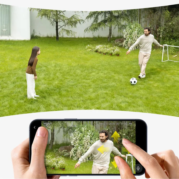 Baseus Security S1 2K Outdoor Camera – White - Smart home<<<HurtelXML