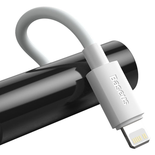Baseus Simple Wisdom Data Cable Kit USB-C to Lightning PD 20W (2PCS/Set) 1.5m White - USB-C to Lightning<<<USB