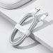Baseus Simple Wisdom Data Cable Kit USB to Micro 2.1A (2PCS/Set) 1.5m White - USB to Micro USB<<<USB cables<<<GSM