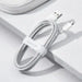 Baseus Simple Wisdom Data Cable Kit USB to Micro 2.1A (2PCS/Set) 1.5m White - USB to Micro USB<<<USB cables<<<GSM