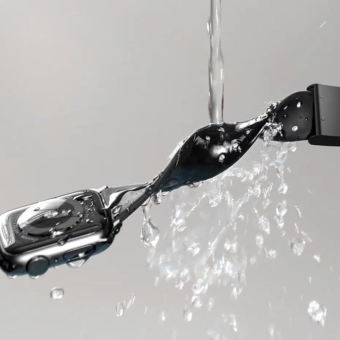 Baseus Slip-Thru strap band bracelet for Apple Watch 3/4/5/6/SE 38mm/40mm black (LBWSE-01) - Cell phone cases