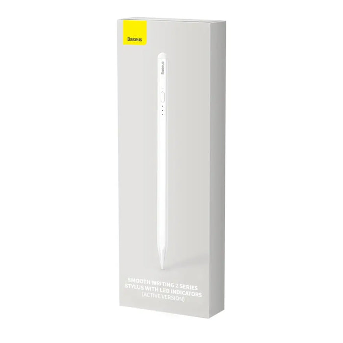 Baseus Smooth Writing 2 Stylus Pen with LED Indicators (white) - Cell phone stylus pen<<<HurtelXML&&&Tablet