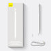 Baseus Smooth Writing 2 Stylus Pen with LED Indicators (white) - Cell phone stylus pen<<<HurtelXML&&&Tablet