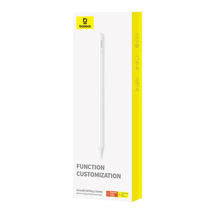 Baseus Smooth Writing Series Active multifunctional stylus with wireless charging (White) - Tablet styluses<<<GSM
