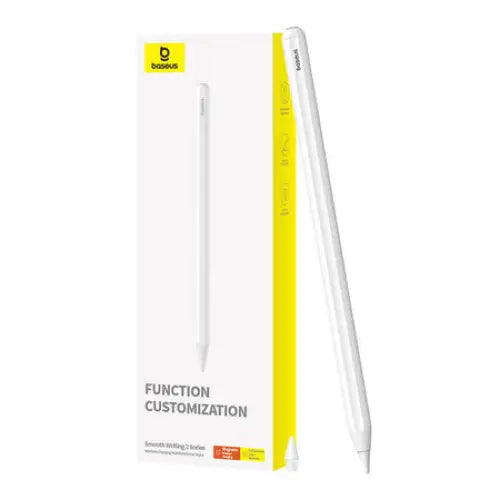 Baseus Smooth Writing Series Active multifunctional stylus with wireless charging (White) - Tablet styluses<<<GSM