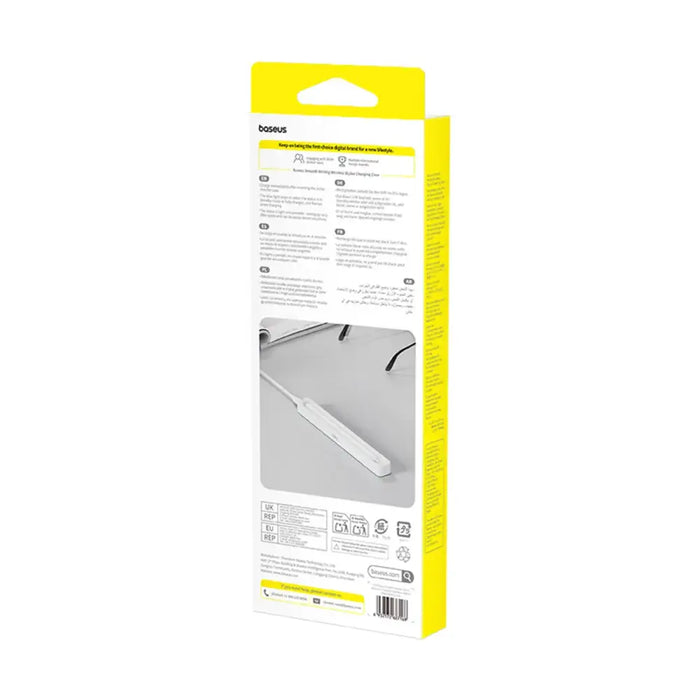 Baseus Smooth Writing Stylus Charging Case with Baseus Simple USB-C 3A Cable 30cm - White - Ładowarki