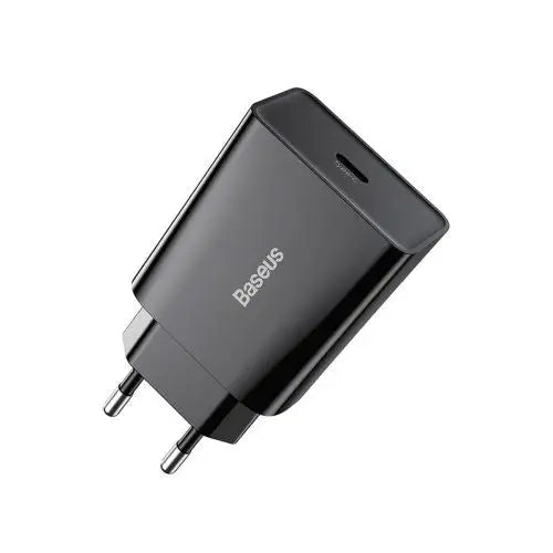 Baseus Speed Mini Quick Charger USB-C PD 3A 20W (black) - Travel Charger<<<Accessories<<<Основна<<<DunaXML&&&mains