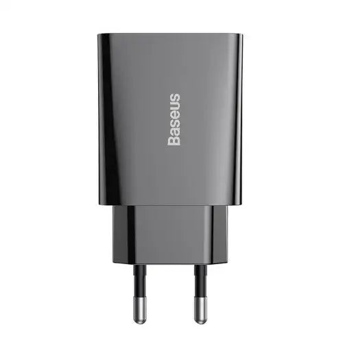 Baseus Speed Mini Quick Charger USB-C PD 3A 20W (black) - Travel Charger<<<Accessories<<<Основна<<<DunaXML&&&mains