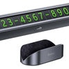 Baseus Square Bar Temporary Parking Number Plate (Black) - Other<<<Car accessories<<<InnproXML