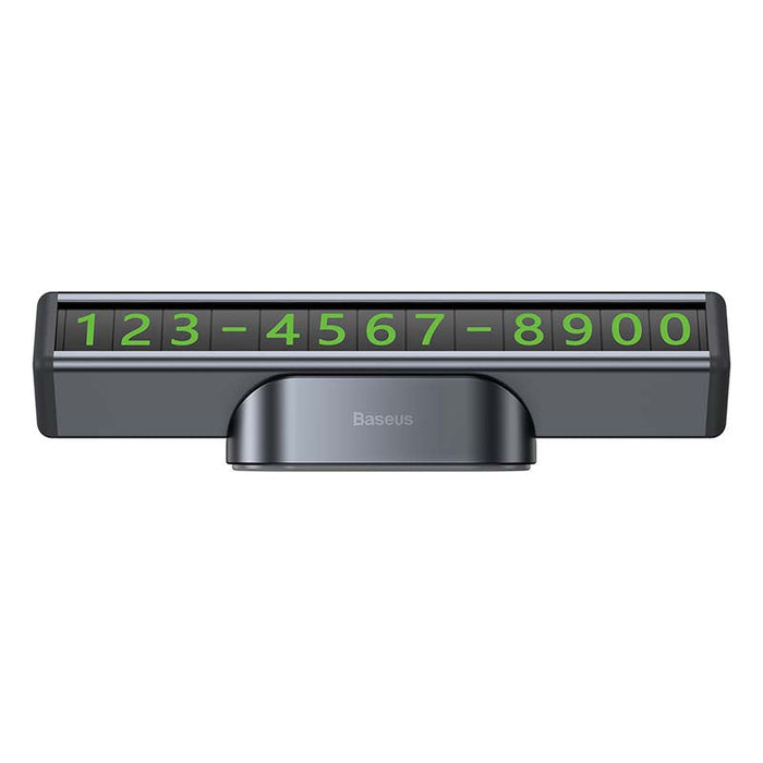 Baseus Square Bar Temporary Parking Number Plate (Black) - Other<<<Car accessories<<<InnproXML