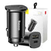 Baseus Square Car Charger PPS QC4.0 / PD3.0 5A 30W (black) - Car chargers<<<Chargers<<<GSM