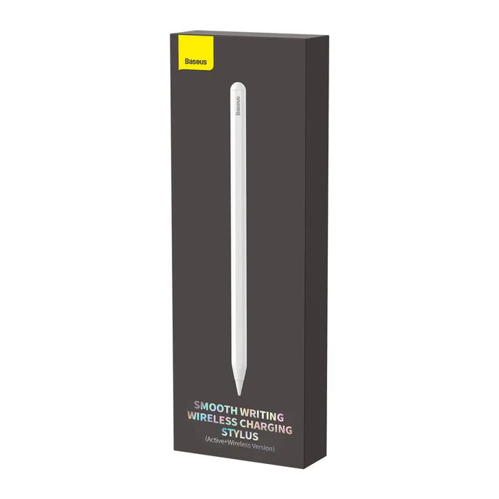 Baseus stylus with wireless charging for iPad white + replaceable tip - iPad