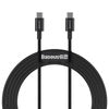 Baseus Superior Series Cable USB-C to USB-C 100W 1m (black) - USB-C to USB-C<<<USB cables<<<GSM
