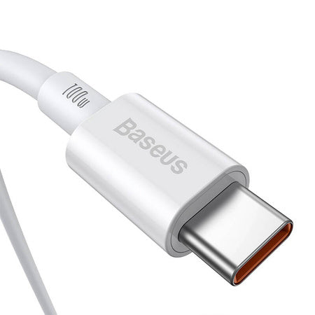 Baseus Superior Series Cable USB-C to USB-C 100W 2m (white) - USB-C to USB-C<<<USB cables<<<GSM