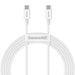 Baseus Superior Series Cable USB-C to USB-C 100W 2m (white) - USB-C to USB-C<<<USB cables<<<GSM
