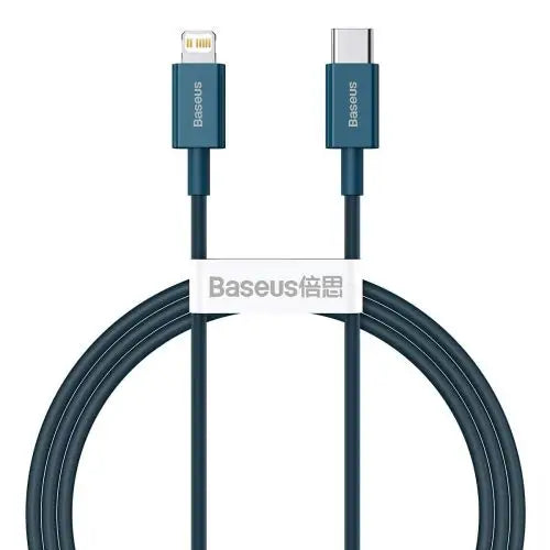 Baseus Superior Series Cable USB-C to iP 20W PD 1m (blue) - Lightning cable<<<Accessories<<<Основна<<<DunaXML&&&USB-C