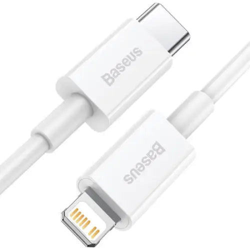 Baseus Superior Series Cable USB-C to Lightning 20W PD 0,25m (white) - USB-C to Lightning<<<USB cables<<<GSM