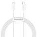 Baseus Superior Series Cable USB-C to Lightning 20W PD 1,5m (white) - USB-C to Lightning<<<USB cables<<<GSM