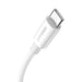 Baseus Superior Series Cable USB to USB-C 65W PD 1m (white) - USB to USB-C<<<USB cables<<<GSM