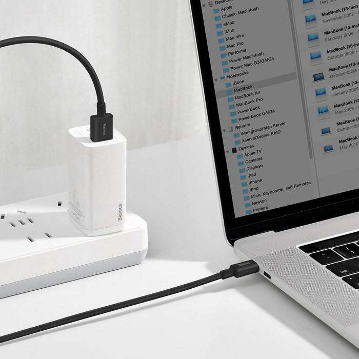 Baseus Superior Series Cable USB to USB-C 66W 1m (black) - USB to USB-C<<<USB cables<<<GSM
