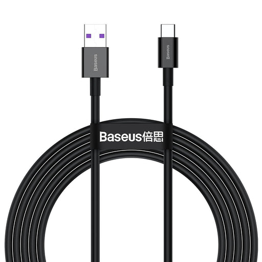 Baseus Superior Series Cable USB to USB-C 66W 2m (black) - USB to USB-C<<<USB cables<<<GSM