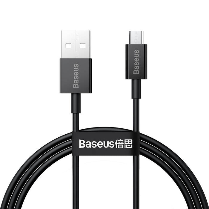 Baseus Superior Series Cable USB to micro USB 2A 1m (black) - USB to Micro USB<<<USB cables<<<GSM