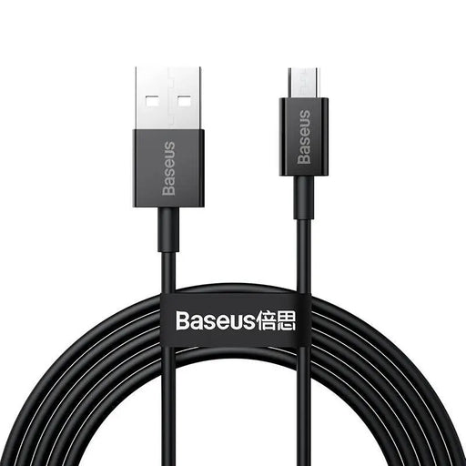 Baseus Superior Series Cable USB to micro USB 2A 2m (black) - USB to Micro USB<<<USB cables<<<GSM