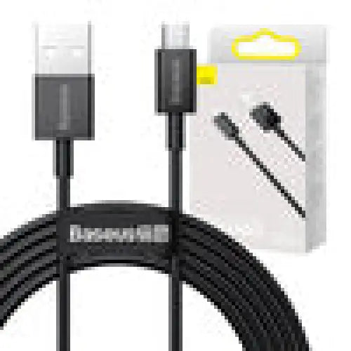 Baseus Superior Series Cable USB to micro USB 2A 2m (black) - USB to Micro USB<<<USB cables<<<GSM
