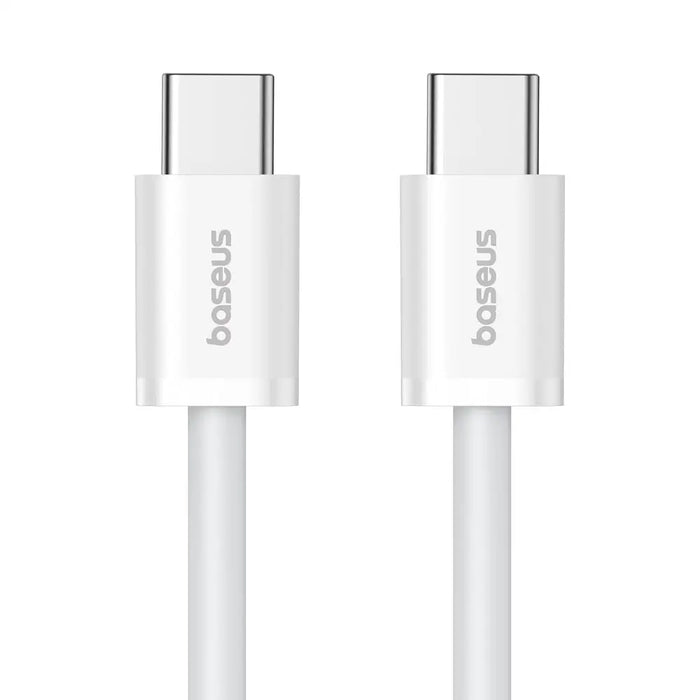 Baseus Superior Series ll USB-C - USB-C 30W 480Mb/s cable 1m - white - Cell phone cables<<<HurtelXML&&&USB