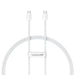 Baseus Superior Series ll USB-C - USB-C 30W 480Mb/s cable 1m - white - Cell phone cables<<<HurtelXML&&&USB