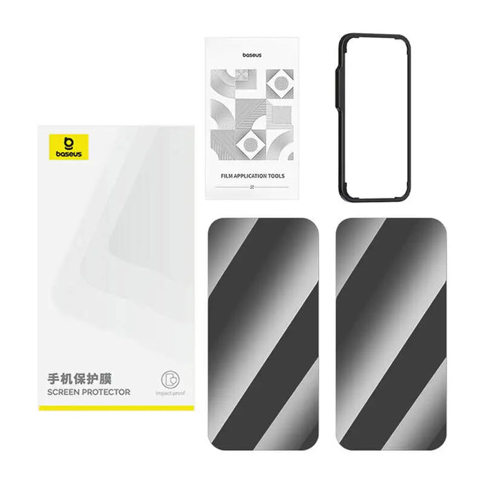 Baseus tempered glass for iPhone 15 Pro Max pack of 2 pcs. - For smartphones<<<Tempered glass and screen