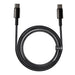 Baseus Tungsten Gold Cable Type-C to Type-C 100W 1m (black) - USB-C to USB-C<<<USB cables<<<GSM