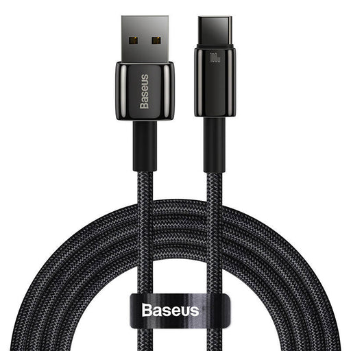 Baseus Tungsten Gold Cable USB to USB-C 100W 1m (black) - USB cables<<<Cables<<<IT Accessories<<<InnproXML&&&Cell phone