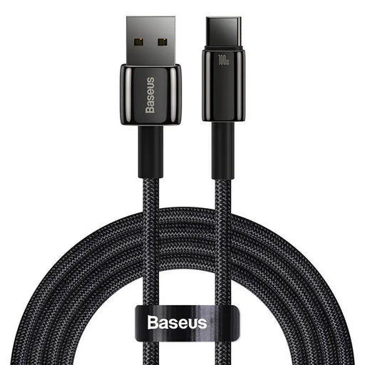 Baseus Tungsten Gold Cable USB to USB-C 100W 2m (black) - USB cables<<<Cables<<<IT Accessories<<<InnproXML&&&Cell phone