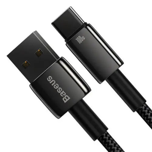 Baseus Tungsten Gold Cable USB to USB-C 100W 2m (black) - USB cables<<<Cables<<<IT Accessories<<<InnproXML&&&Cell phone