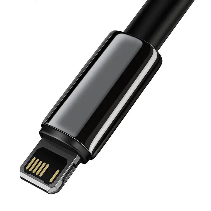 Baseus Tungsten Gold Cable USB to iP 2.4A 2m (black) - USB to Lightning<<<USB cables<<<GSM