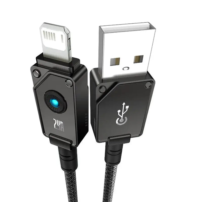 Baseus Unbreakable USB A to iP cable 2 m 5V-2.4A Black - USB cablesAKG-KAB<<<GSM accessoriesAKG<<<ActionPL
