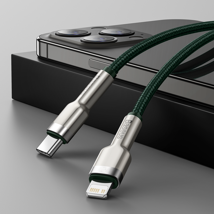 Baseus USB-C cable for Lightning 2m (green) - USB-C to Lightning<<<USB cables<<<GSM Accessories<<<InnproXML