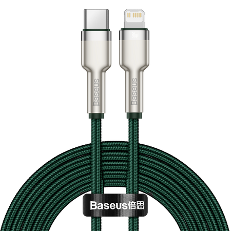 Baseus USB-C cable for Lightning 2m (green) - USB-C to Lightning<<<USB cables<<<GSM Accessories<<<InnproXML