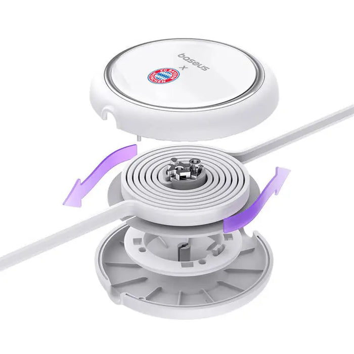 Baseus USB-C to USB-C 100W Charging Cable (White) Bayern Edition - USB cables<<<Cables<<<IT Accessories<<<InnproXML