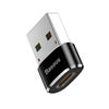 Baseus USB-C to USB-A adapter 3A (Black) - Adapters connectors and converters<<<IT